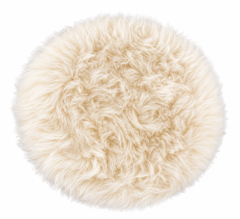 Sheepskin Cushion/ Seat Pad Round