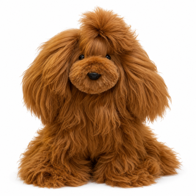 Rustic Icelandic Sheepskin Dog Decor