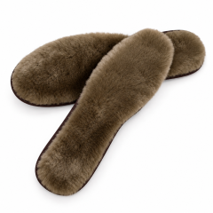 Sheepskin Insoles  - Latex Bottom