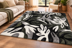 Shorn sheepskin rug