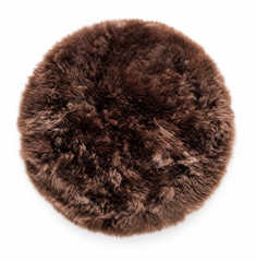 Round Sheepskin Rugs