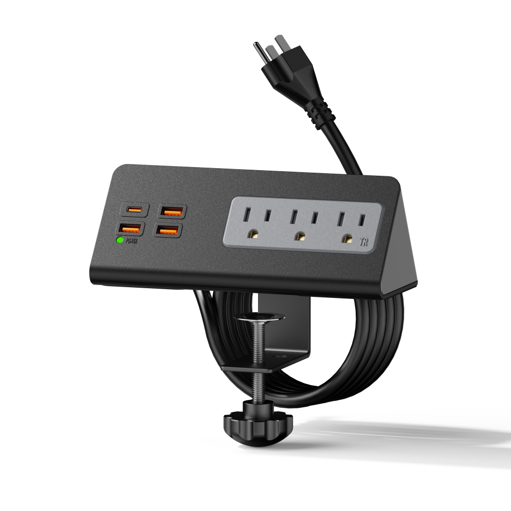Tabletop power charge station