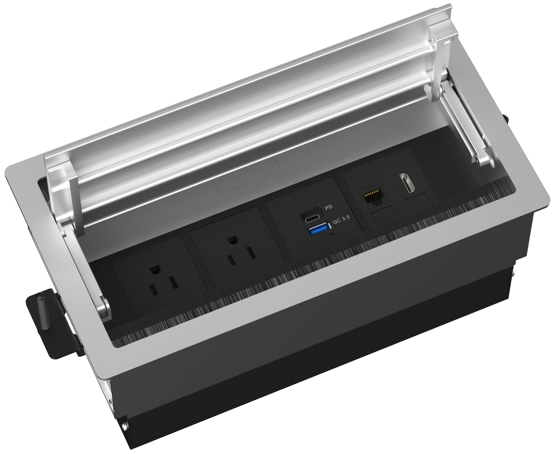 Conference table power & datas hub