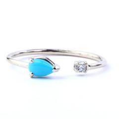 Petite Dedsign 925 Sterling Silver Lab Opal Tiny Finger Ring Australian
