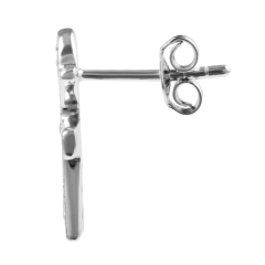 Pretty Design 925 Sterling Silver Cubic Zirconia Little Girl Stud Earrings