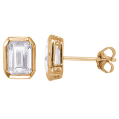 Women Design Sterling Silver Cubic Zirconia Superbringht Halo Stud Earrings