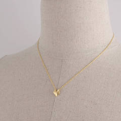 Fashion Jewelry 925 Sterling Silver Fox Necklace