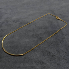 Sterling Silver Half Round Necklace China Manufacturer