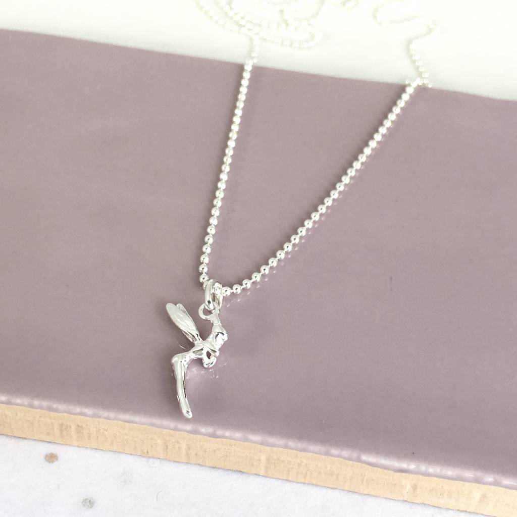 Sterling Silver Fairy Necklace Wholesale Jewelry