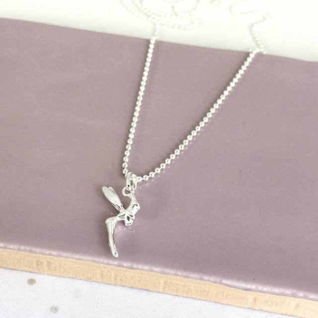 Sterling Silver Fairy Necklace Wholesale Jewelry