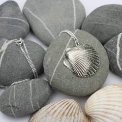 New Design Sterling Silver Saba Shell Necklace