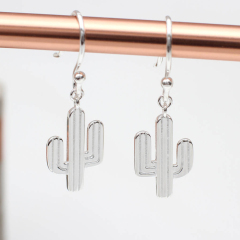 Latest Design Sterling Silver Cactus Necklace for Women