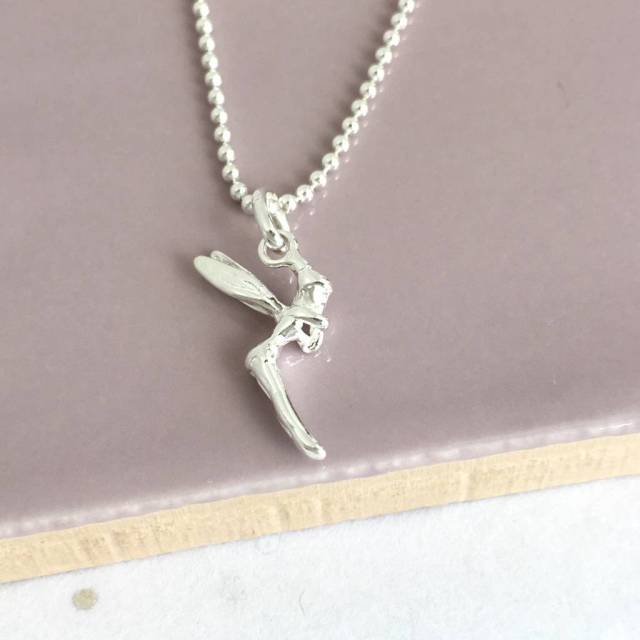 Sterling Silver Fairy Necklace Wholesale Jewelry