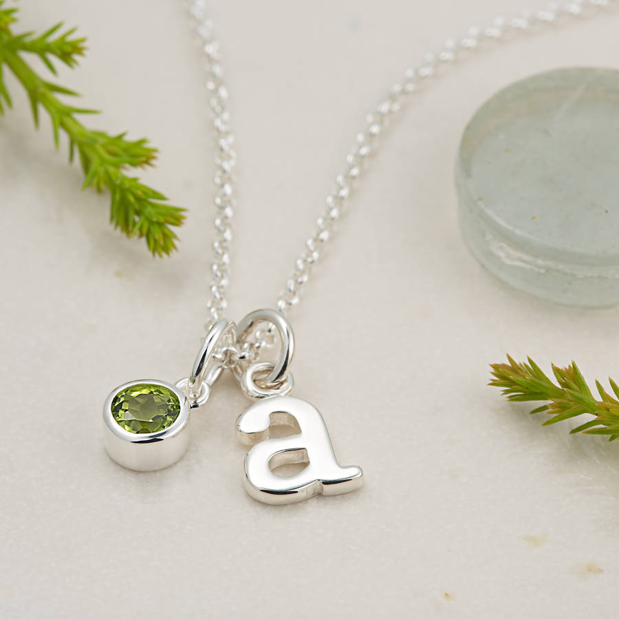 Sterling Silver Solitaire Amethyst Necklace, February Birthstone