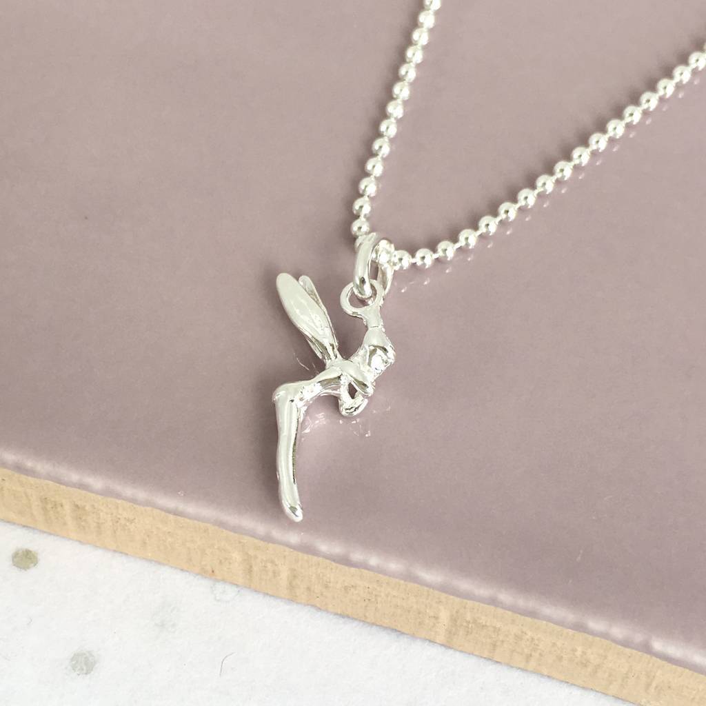 Sterling Silver Fairy Necklace Wholesale Jewelry