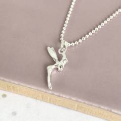 Sterling Silver Fairy Necklace Wholesale Jewelry