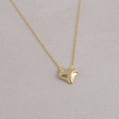 Fashion Jewelry 925 Sterling Silver Fox Necklace