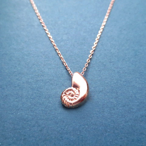 Mermaid Jewelry Sterling Silver Ariel Voice Seashell Necklace