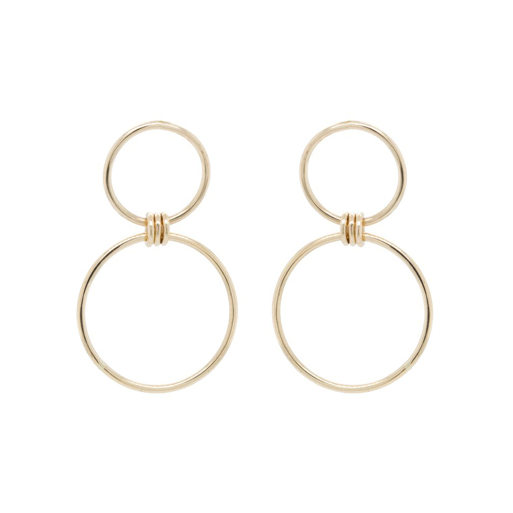 925 Sterling Silver Mixed Circle Earrings Women Jewelry