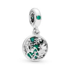 New Collection Sterling Silver Simba, Timon and Pumbaa Pendant Charm 798043NRG