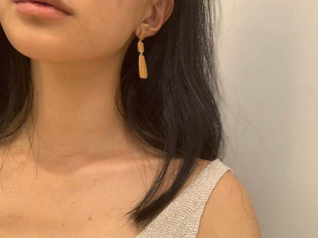 Geometric Drop Earrings, White Drop Earrings, Tear Earrings, Summer Jewelry, Teardrop Earrings, Long Enamel Earrings