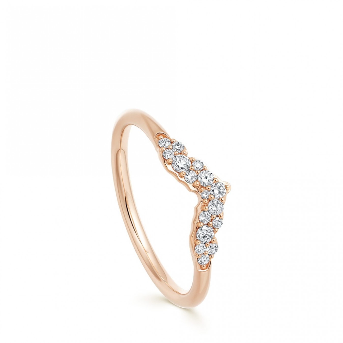 Landou Jewelry 925 Sterling Silver Cubic Zirconia CZ Setting Ring for Women for Teen