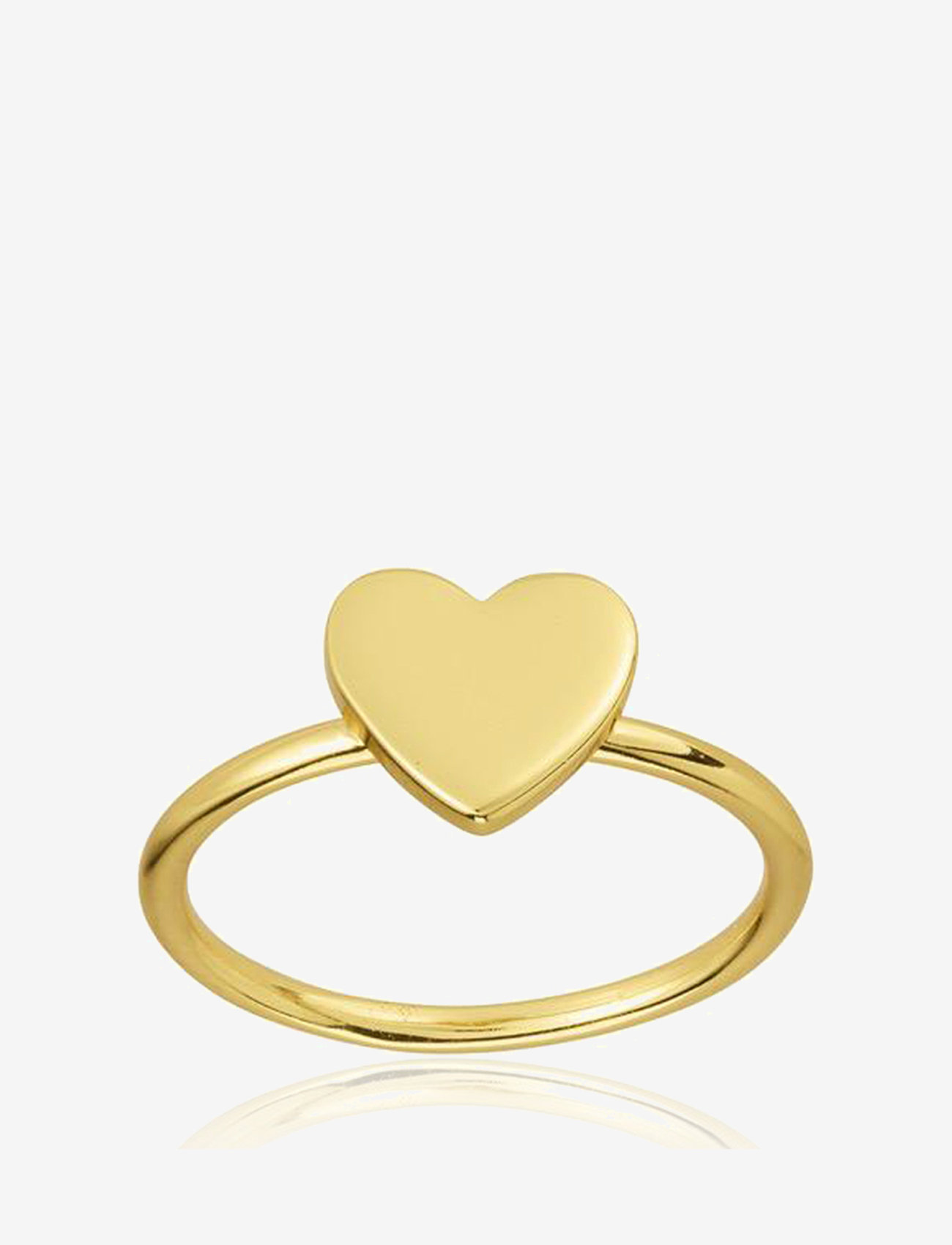 Landou Jewelry Wholesale 925 Sterling Silver Heart Ring, Silver and Gold