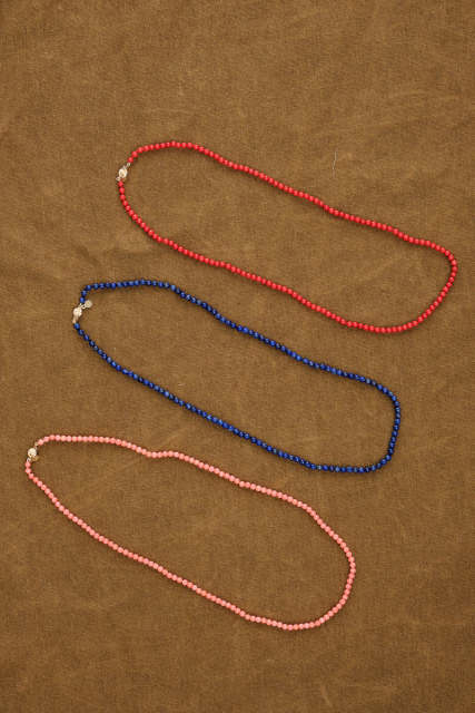 Landou Jewelry Manufacture 925 Sterling Silver Wholesale Sea Jewelry Sea Shell Pendant Red Bamboo Coral Beads Necklace Handmade Women Jewelry