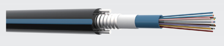Outdoor Armoured Multichanne!Bundle Optical Cable GDX301，Parallel wire reinforced，PE 02F~24F