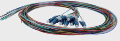 Fiber optic pigtails  GWX202 PVC12 core bundle  LC/SC/ST/FC  0.9mm