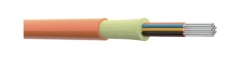 Indoor Tightly Wrapped Fibre Optic Cables GDX101，FRNC/LSOH 02F~24F