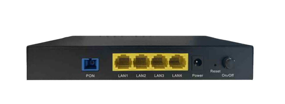 Iron Shell 4-Port GPON Terminal ONU (Four-Port Data Type ONU)--GPU040-4G0F0P-TK