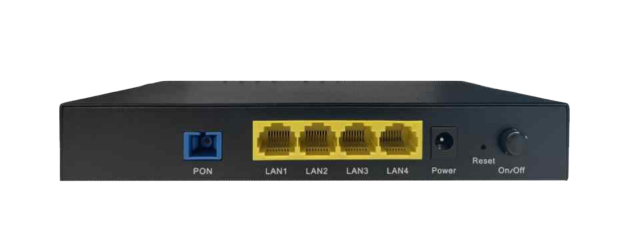 Iron Shell 4-Port GPON Terminal ONU (Four-Port Data Type ONU)--GPU040-4G0F0P-TK