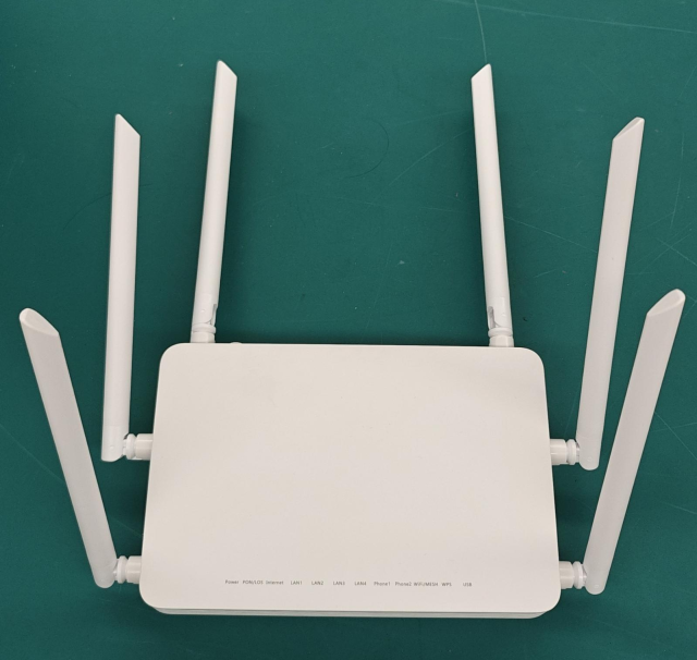 WIFI-Type 4-Port GPON Terminal ONU (four-port gateway-type ONU)--GPU040-4G0F2P-AX