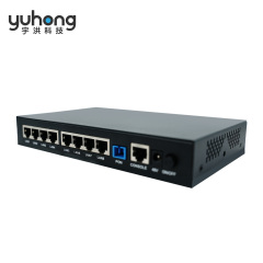 Iron Shell 8GE GPON Terminal ONU (Eight Network Port Data Type ONU)--GPU080-8GL-PSE