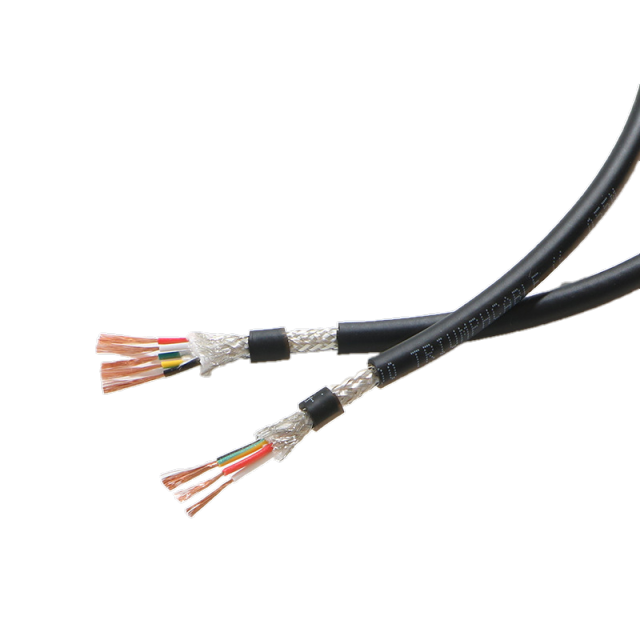 TRVVP Shielded Cable for Cable Chains, 3 Cores,0.2–0.5 mm²: Highly Flexible, Bend-Resistant Shielded Cable for Industrial and Engineering Applications