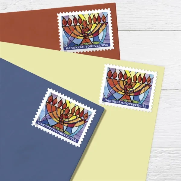 2022 USPS Hanukkah Postage Stamps