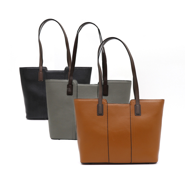 New Style Fashion Genuine Leather Tote Bag for Outdoor
