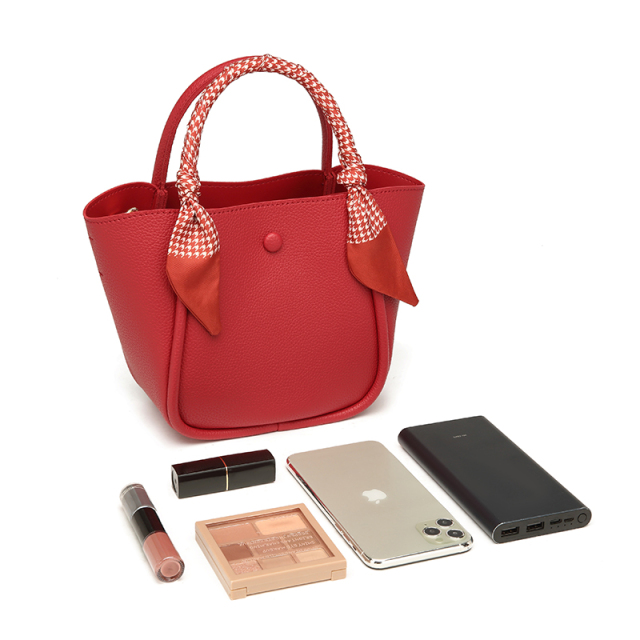 High Quality Large Capacity PU Leather Ladies' Handbag