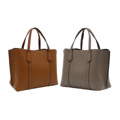 High Quality Large Capacity Support Custom Genuine Leather Tote Bag Shopping Bag