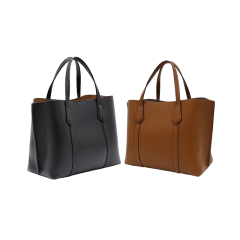 High Quality Large Capacity Support Custom Genuine Leather Tote Bag Shopping Bag