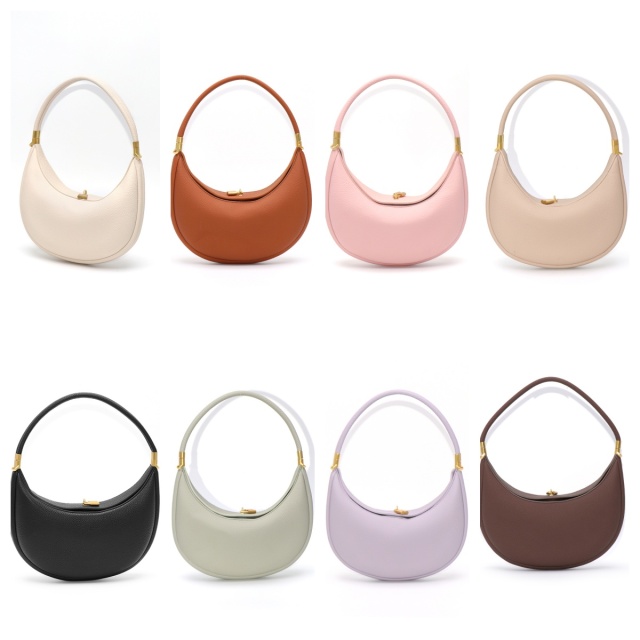 Fashion High Quality PU Leather Crescent Handbag Crossbody Bag Shoulder Bag Women's Bag for Daily Life