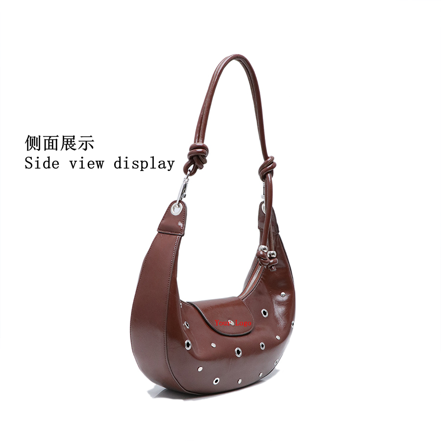 High Quality Custom Fashionable PU Leather Underarm Bags Shoulder Bags Crossbody Bags for Women