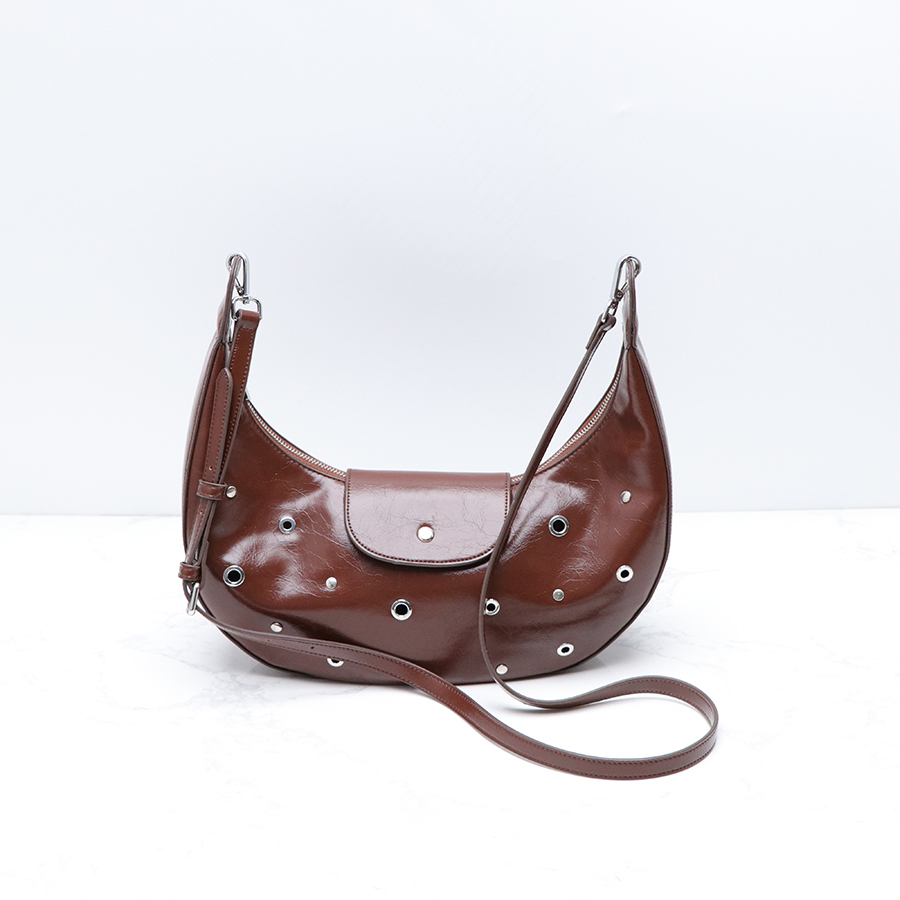 High Quality Custom Fashionable PU Leather Underarm Bags Shoulder Bags Crossbody Bags for Women