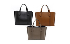 Custom Genuine Leather Tote Shoulder Bag High Quality Daily Large Capacity Shopping Tote Bag for Women's and Girls