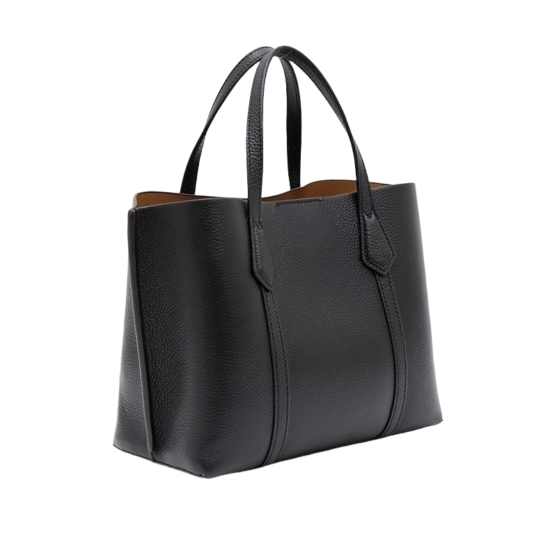Custom Genuine Leather Tote Shoulder Bag High Quality Daily Large Capacity Shopping Tote Bag for Women's and Girls