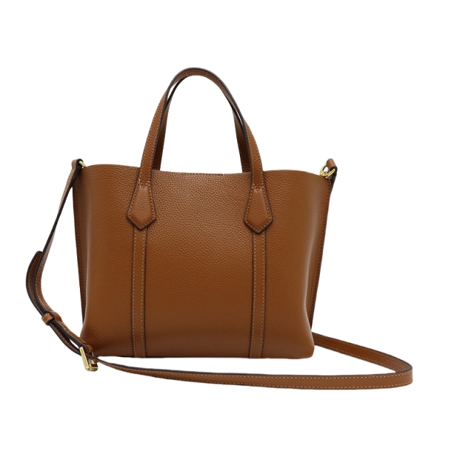 Custom Genuine Leather Tote Shoulder Bag High Quality Daily Large Capacity Shopping Tote Bag for Women's and Girls