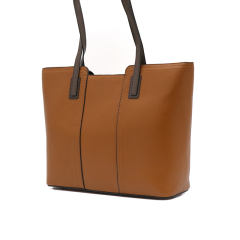 New Style Genuine Leather Tote Bag for Girls Ladies Women Outdoor Sports Travel