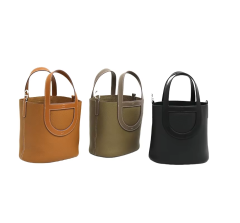Fashionable and Simple Large-Capacity Bucket Bag Crossbody Bag For Shopping