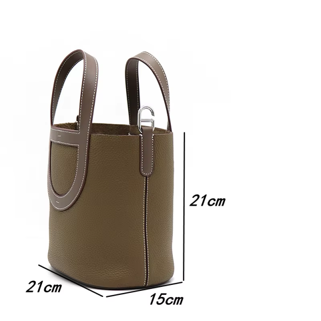 Fashionable and Simple Large-Capacity Bucket Bag Crossbody Bag For Shopping